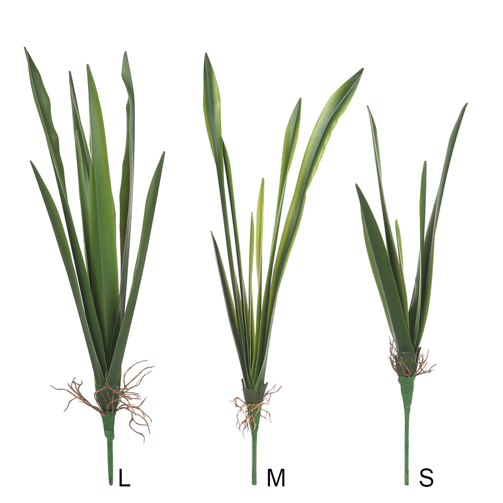 Snake Plant - ใบกล้วยไม้ประดิษฐ์ทำจากซิลิกอนจำลองใช้ตกแต่งงานปาร์ตี้เกรดสูง