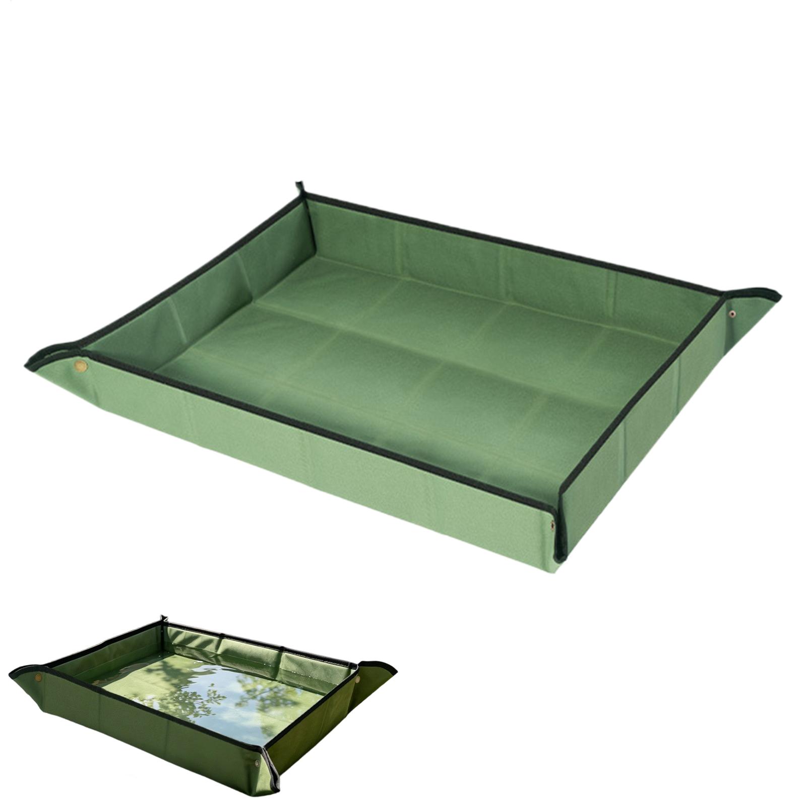 Repotting Mat - แผ่นรองปลูกต้นไม้ขนาดใหญ่พิเศษ หนา พกพาสะดวก ป้องกันดินกระจาย สำหรับปลูกในบ้าน สวน