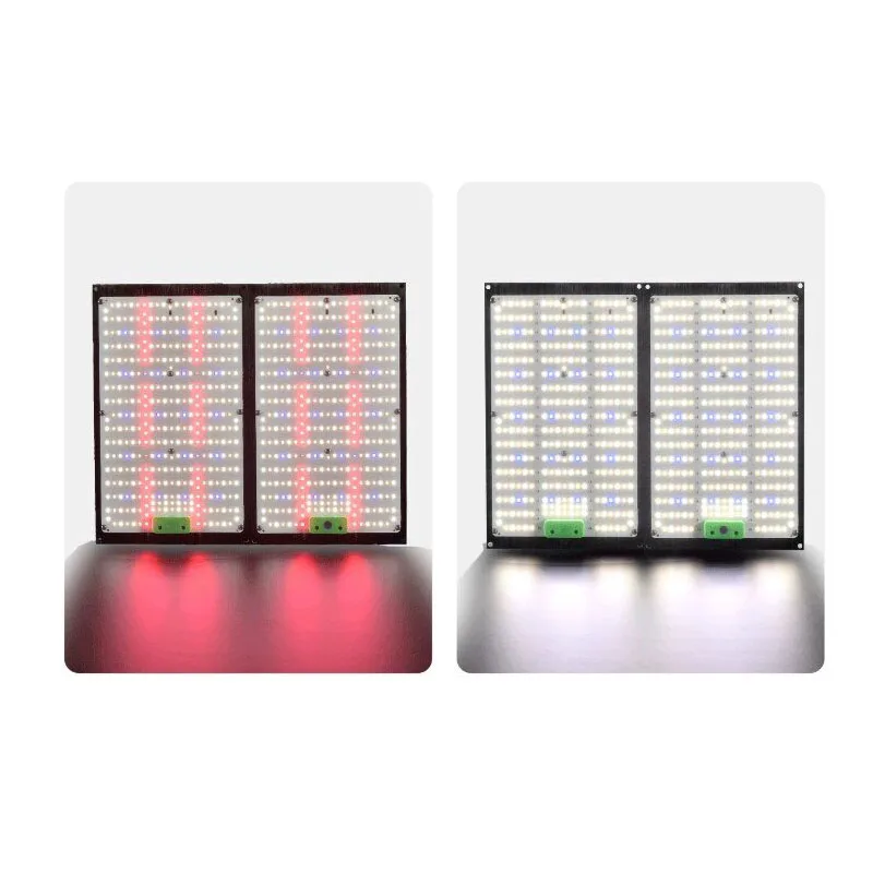 Indoor Plants - ไฟปลูกต้นไม้ LED แบบควอนตัมบอร์ด แบบสเปกตรัมเต็มรูปแบบ สำหรับแขวนเพิ่มแสงสว่างในโรงเรือนปลูกพืชผักและดอกไม้ในร่ม