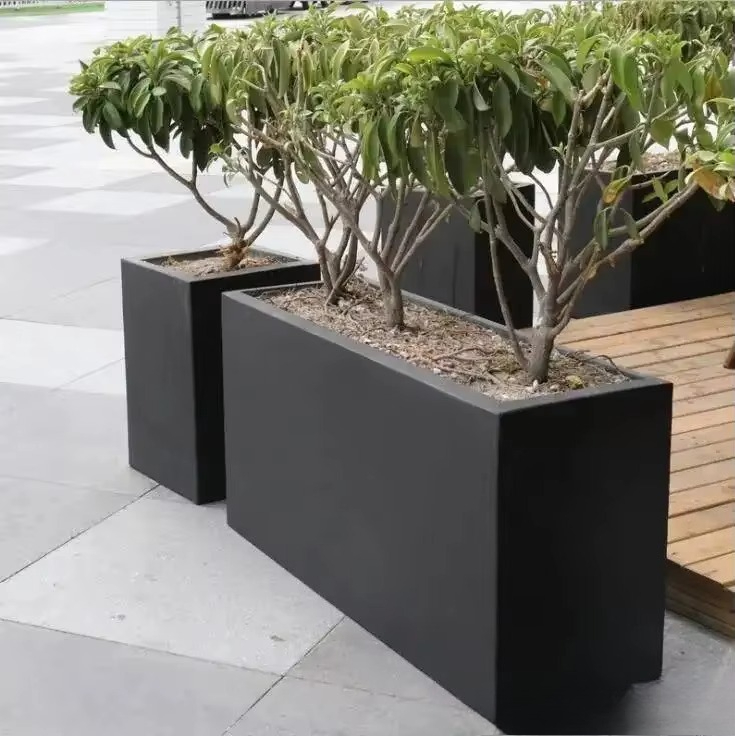 กระถางดอกไม้ทรงสี่เหลี่ยมขนาดใ - Indoor Plants บทวิจารณ์และราคา