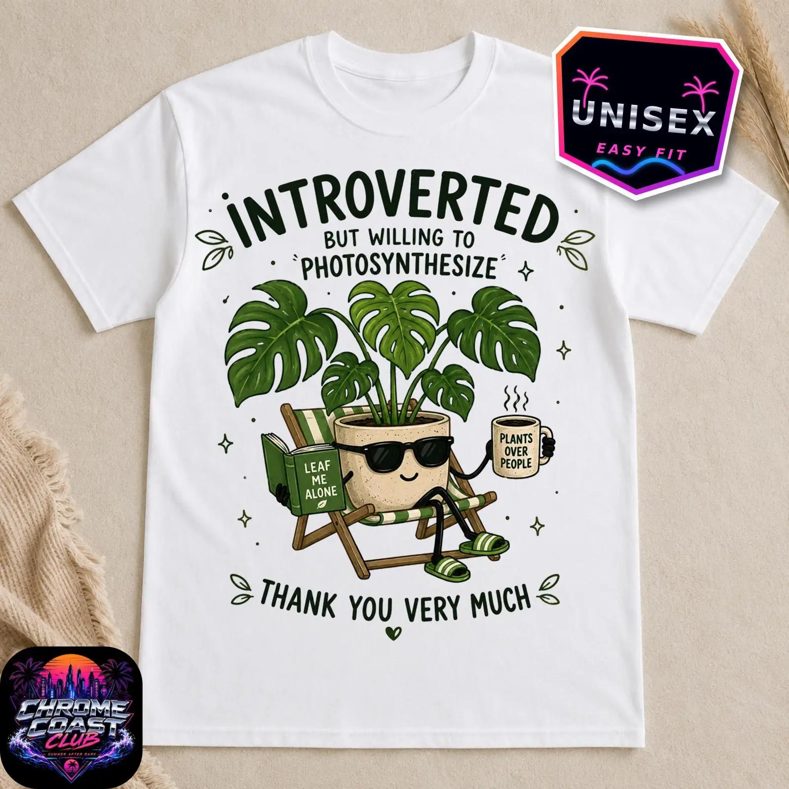 เสื้อยืดลายมอนสเตอร่า นิสัยขี้ - The Plant Parent บทวิจารณ์และราคา