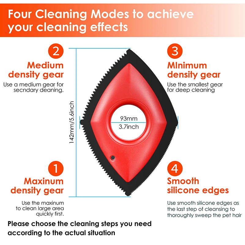 4 โหมด PET Hair Remover แปรงหว - Repotting Mat บทวิจารณ์และราคา