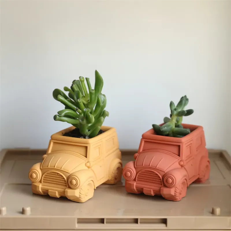 แม่พิมพ์ซิลิโคนรูปรถยนต์วินเทจ - Plant Pot บทวิจารณ์และราคา