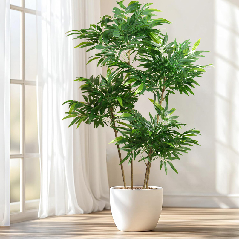 ต้นไม้ใบไผ่ประดิษฐ์ขนาดใหญ่ 80 - Fiddle Leaf Fig บทวิจารณ์และราคา