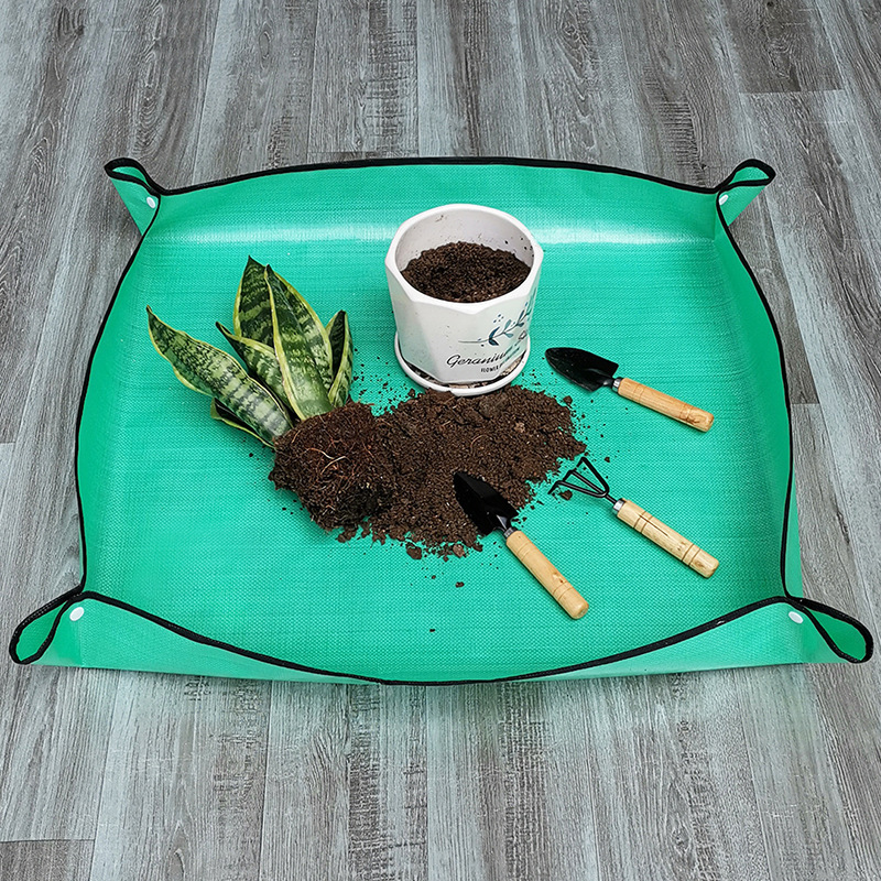 แผ่นรองปลูกต้นไม้ ขนาด 50*50 ซ - Repotting Mat บทวิจารณ์และราคา