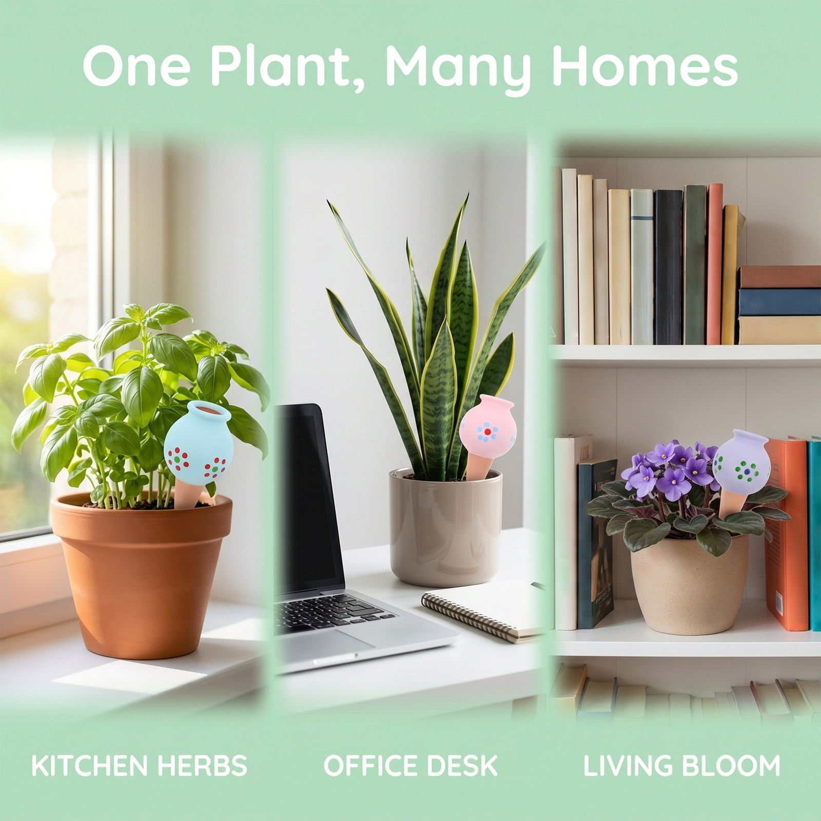 4 ชิ้น หลักปักดินเผาสำหรับรดน้ - Terracotta Pot บทวิจารณ์และราคา