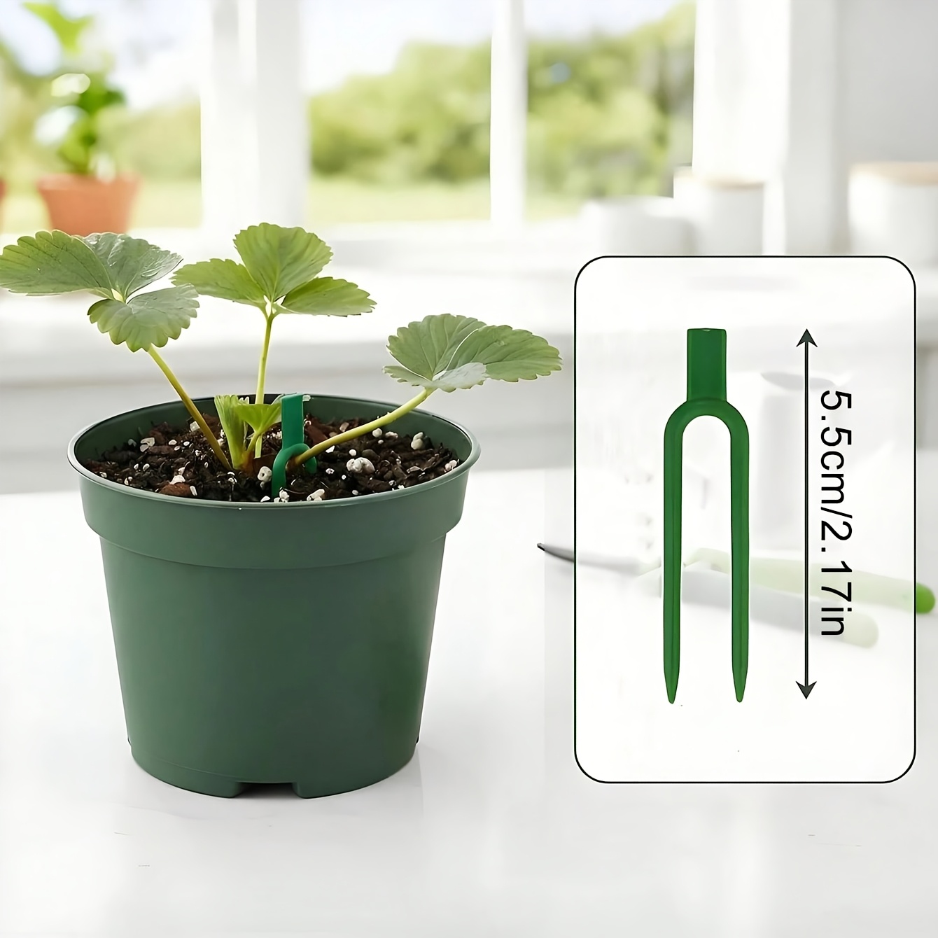 30/20/5 ชิ้น คลิปพลาสติกรูปตัว - Plant Support Stake บทวิจารณ์และราคา