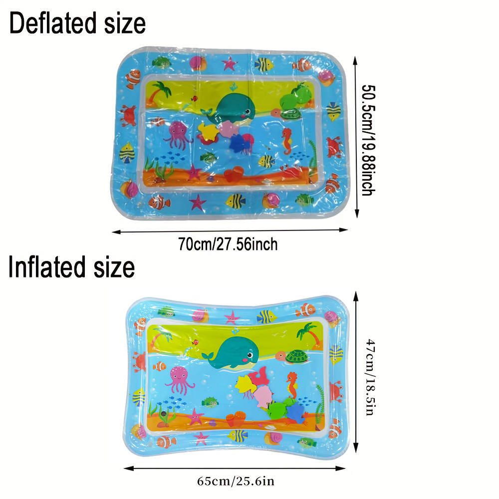 1 PC Blue Whale Inflatable PVC - Repotting Mat บทวิจารณ์และราคา