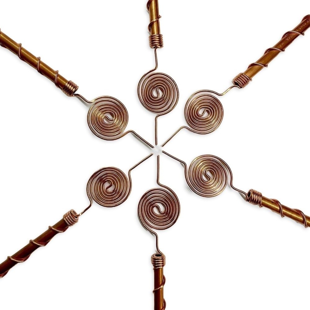 เสาค้ำต้นไม้แบบขดลวดทองแดง ทนท - Plant Support Stake บทวิจารณ์และราคา