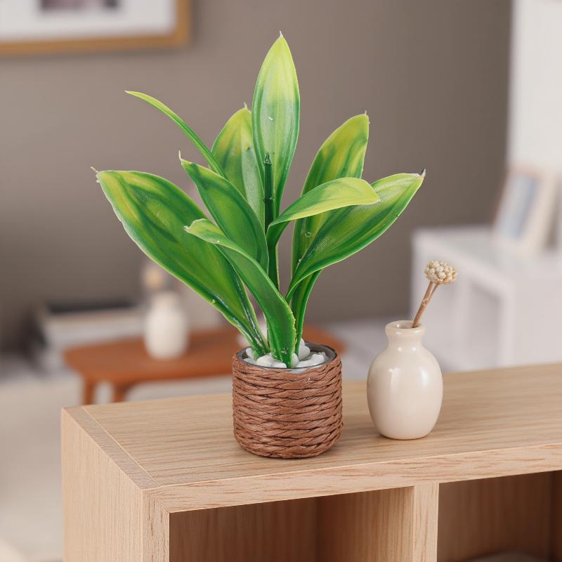 ต้นไม้ประดิษฐ์ขนาดเล็ก 1 ชิ้น  - Plant Pot บทวิจารณ์และราคา