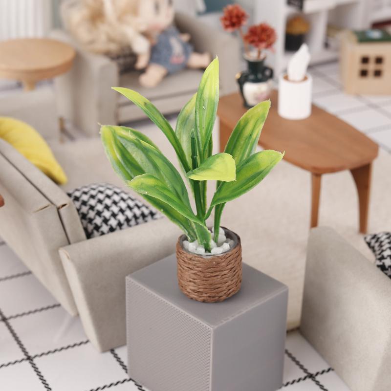 ต้นไม้ประดิษฐ์ขนาดเล็ก 1 ชิ้น  - Plant Pot บทวิจารณ์และราคา