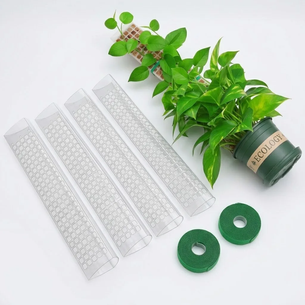 เสาไม้พุ่มพลาสติกสำหรับพืชเลื้ - Plant Support Stake บทวิจารณ์และราคา