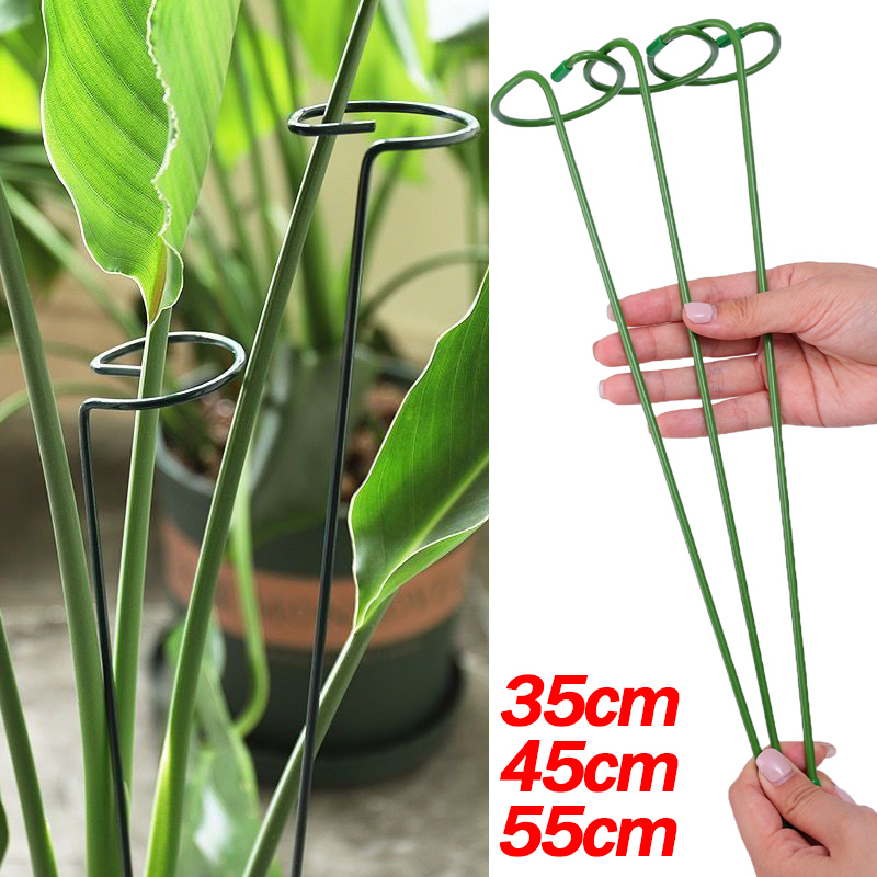 1-10pcs โลหะ SINGLE Stem พืชไม - Plant Support Stake บทวิจารณ์และราคา