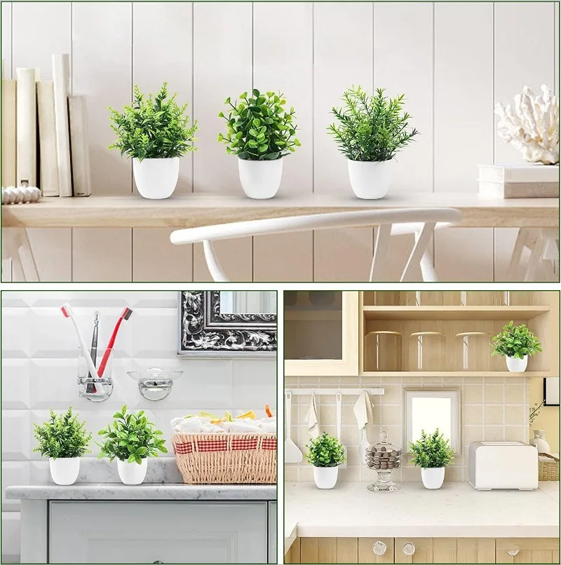 ขายส่งประดิษฐ์กระถางต้นไม้ปลอม - Succulent Set บทวิจารณ์และราคา
