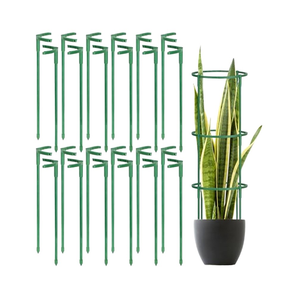 เสาค้ำต้นไม้สีเขียวแบบซ้อนกันไ - Plant Support Stake บทวิจารณ์และราคา
