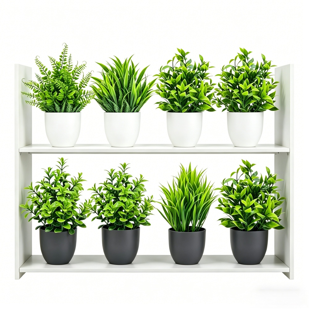 ชุดต้นไม้ประดิษฐ์ขนาดเล็ก 4 ชิ - Succulent Set บทวิจารณ์และราคา