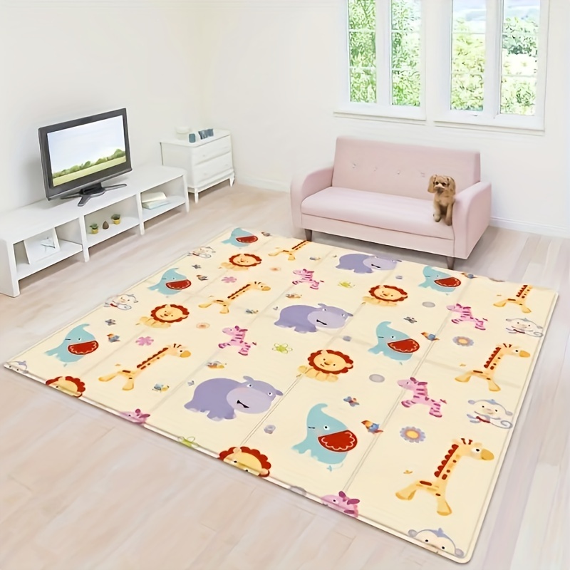 แผ่นรองคลานเด็กแบบสองด้าน พับไ - Repotting Mat บทวิจารณ์และราคา