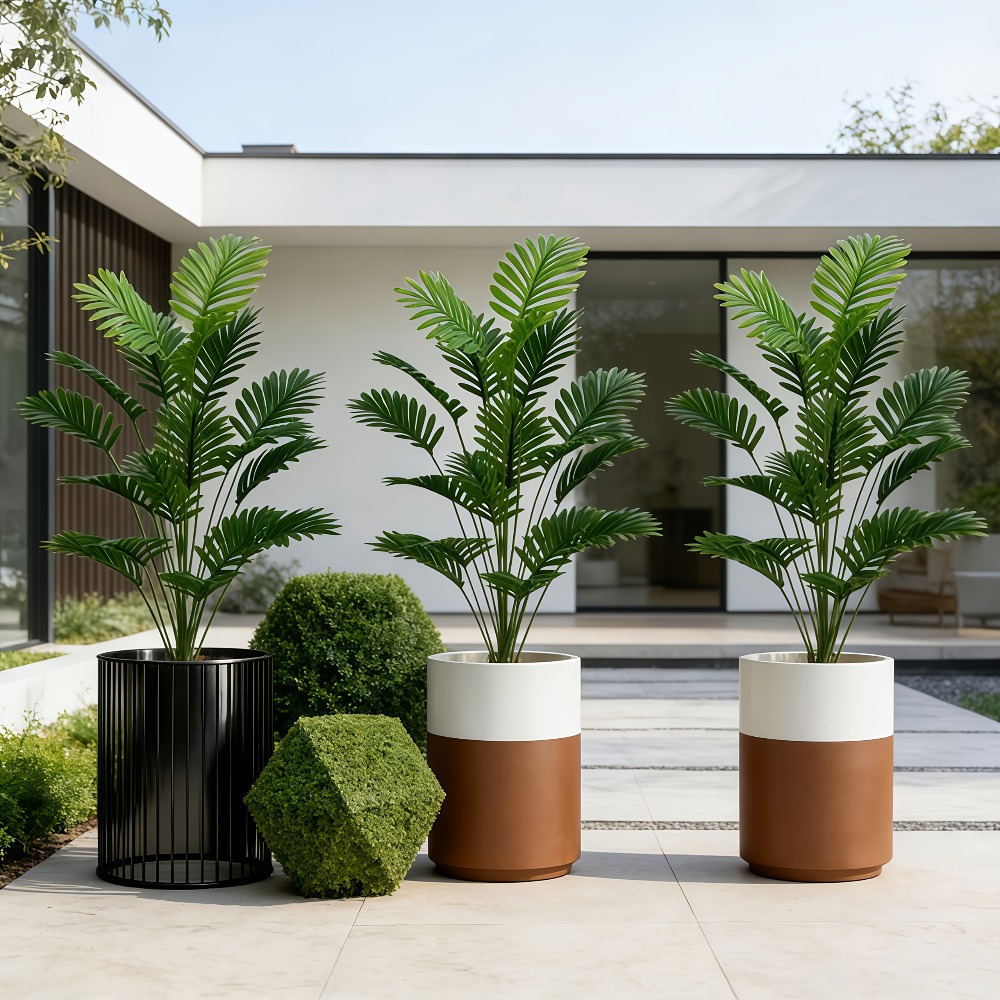 ต้นปาล์มประดิษฐ์ขนาดใหญ่ 65-12 - Fiddle Leaf Fig บทวิจารณ์และราคา